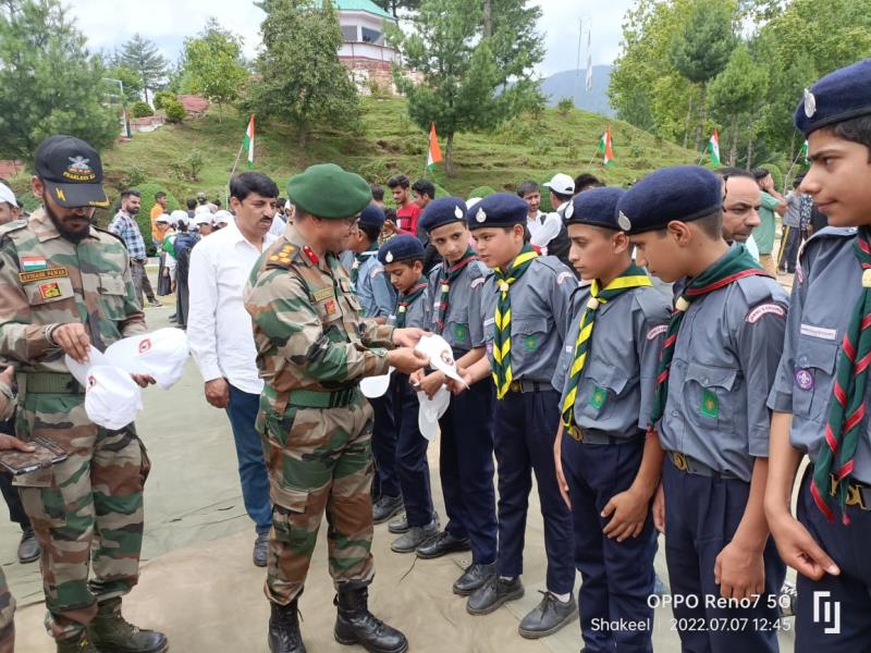 Interaction of Commanding Officer 41 RR to NCC 