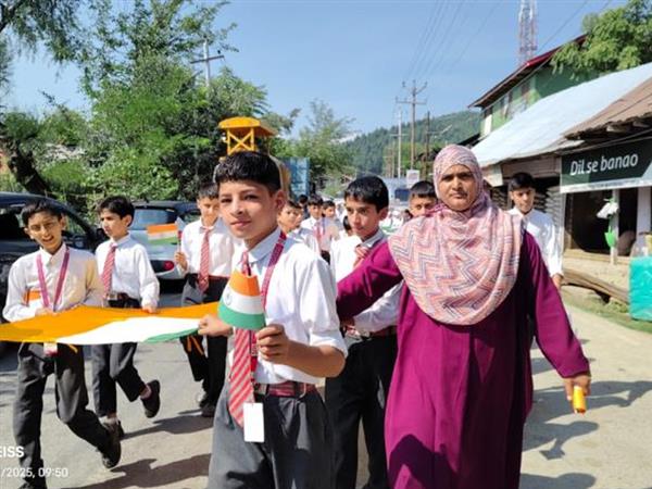 Tirangaa Rally at Hajipir Army Goodwill School